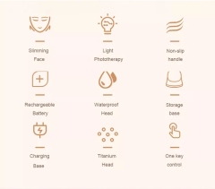 Photon Face Lifting and firming skin care beauty machine for led skin care