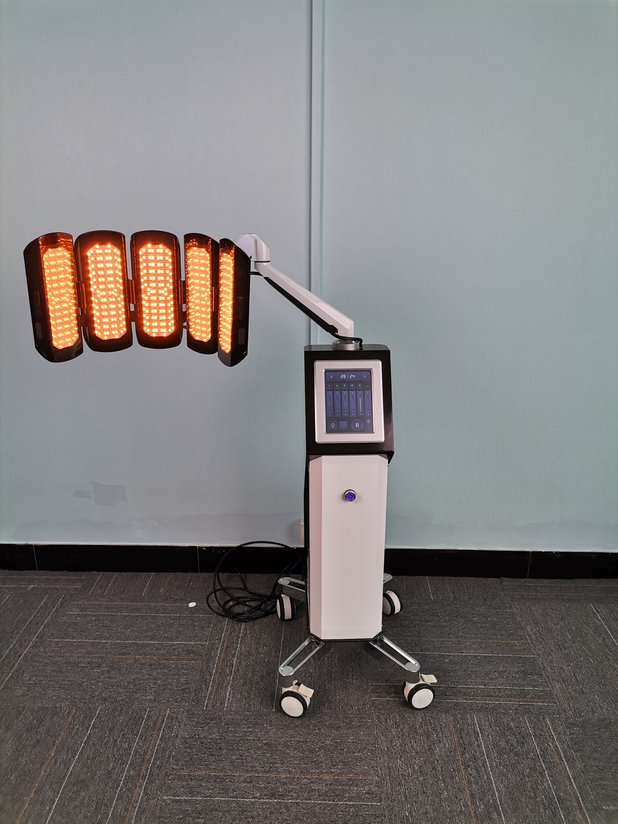 Professional 7 colors pdt facial beauty facial care led light therapy skin rejuvenation