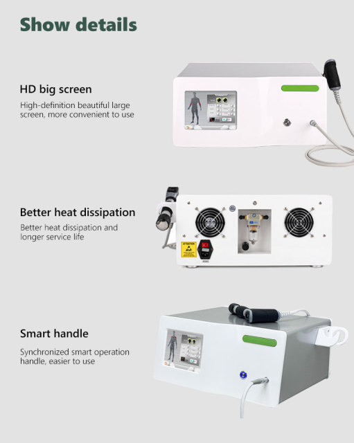 Pneumatic Shockwave Eswt Onda De Choque Physiotherapy Equipment
