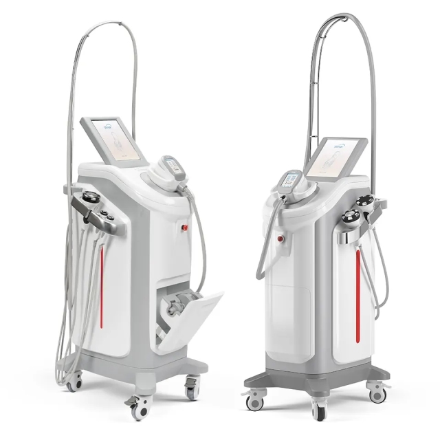 360 Rotation Vacuum Cavitation RF System Body Slimming Machine
