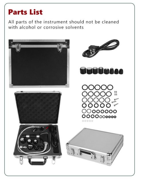 Pneumatic Shockwave Eswt Onda De Choque Physiotherapy Equipment