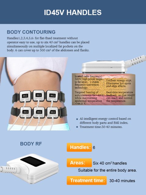3 in 1 Salon Use Trusculpt Id Flex Rf Body Contouring Body Sculpting 2mhz Cellulite Treatment Fat Reduction Trufat Machine