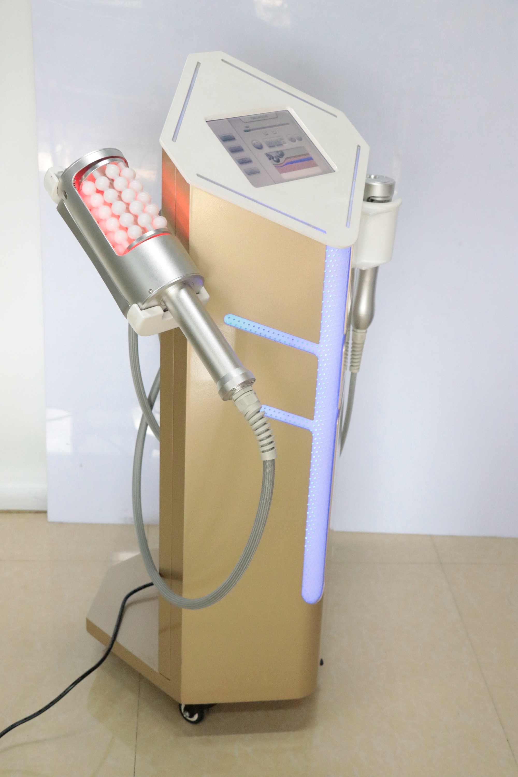 Professional Lymphatic Drainage Cellulite Reduction Roller Slimming Machine Massage Inner Ball Roller Weight Loss Machine