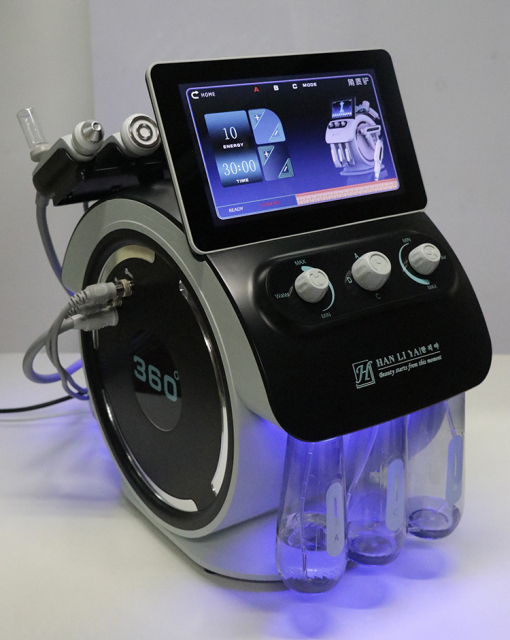 Oxygen jet water Dermabrasion Facial Hydra Anti-Aging Hydrodermabrasion Face Skin Care Device