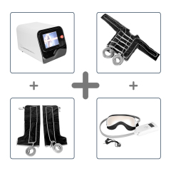 Infrared Pressotherapy Lymphatic Drainage Suit Body & Eye Massage Machine