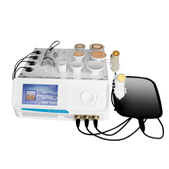 6-IN-1 448KHz Tecar Therapy Machine with CET/RET/Bipolar RF/RET Pad/Fascia Energy Bone