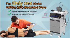 448khz Tecar Indiba Physiotherapy cet ret rf therapy pain relief rotation Roller machine