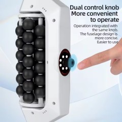 handheld silicone lymphatic drainage anti cellulite massager roller body sculpting