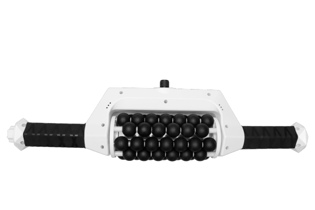 handheld silicone lymphatic drainage anti cellulite massager roller body sculpting