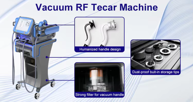 vacuum rf face lifting skin tighten RET CET RF massage Beauty machine