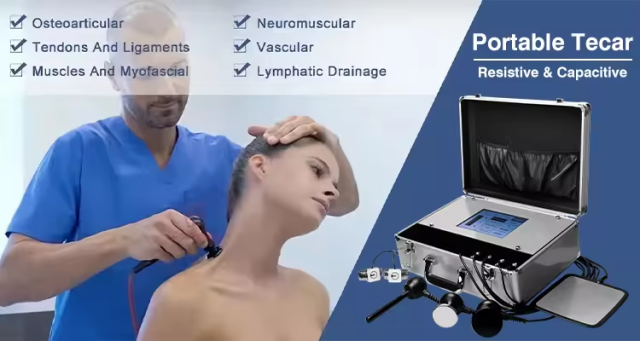 448KHZ Indiba Tecar Diatermia Pain Relief Physiotherapy Machine