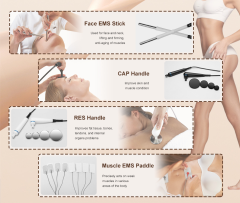 448KHZ Indiba Tecar Therapy Pain Relief Indiba Radiofrecuencia Electro Muscle Stimulator Body Sculpting Physiotherapy Machine