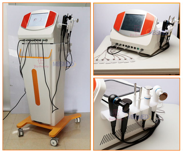 448KHZ Indiba Tecar Therapy Pain Relief Indiba Radiofrecuencia Electro Muscle Stimulator Body Sculpting Physiotherapy Machine