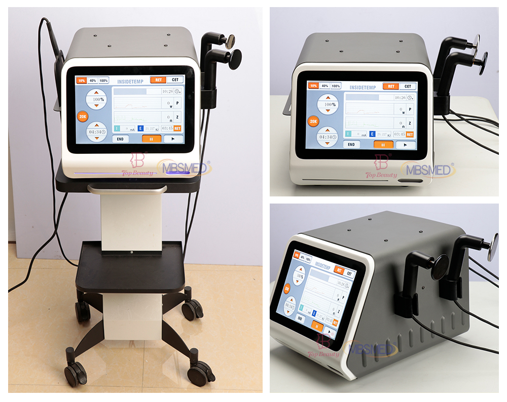 448KHZ Indiba Tecar Diatermia Pain Relief Physiotherapy Machine