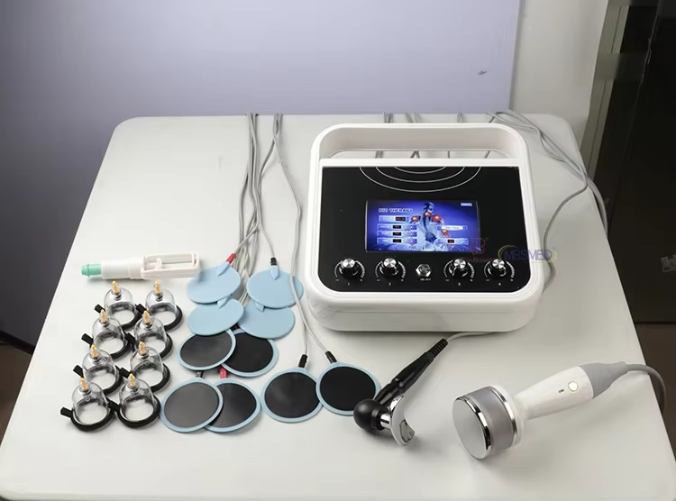EMS Muscle Stimulator Body Slimming Russian Wave Electrostimulation Fair Cupping Breast Vacuum Therapy Machine