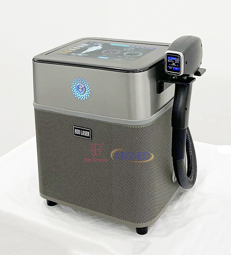 Portable 3 Wavelength Diode Laser Hair Removal Machine Detail