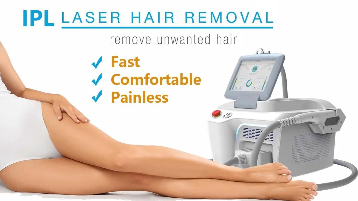 Portable IPL Hair Removal Skin Rejuvenation Machine