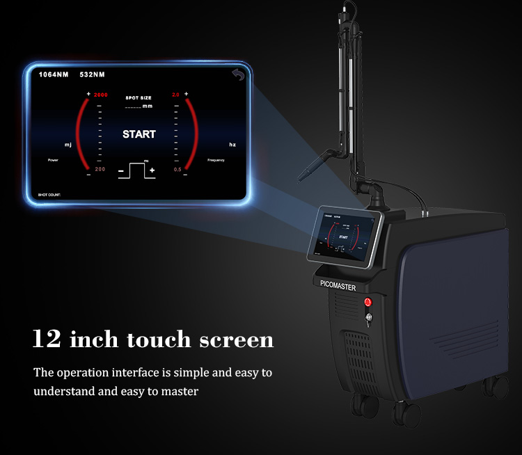 Pico Laser 12 inch touch screen