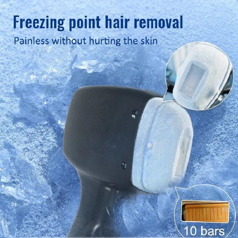 Triple-Wavelength Diode Laser Hair Removal Machine Freezing point hair removal