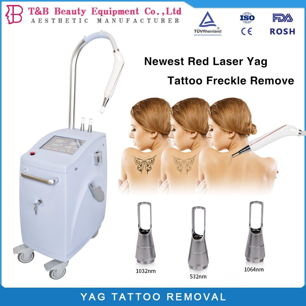 Q Switched Nd Yag Laser Pigment Tattoo Removal Machine