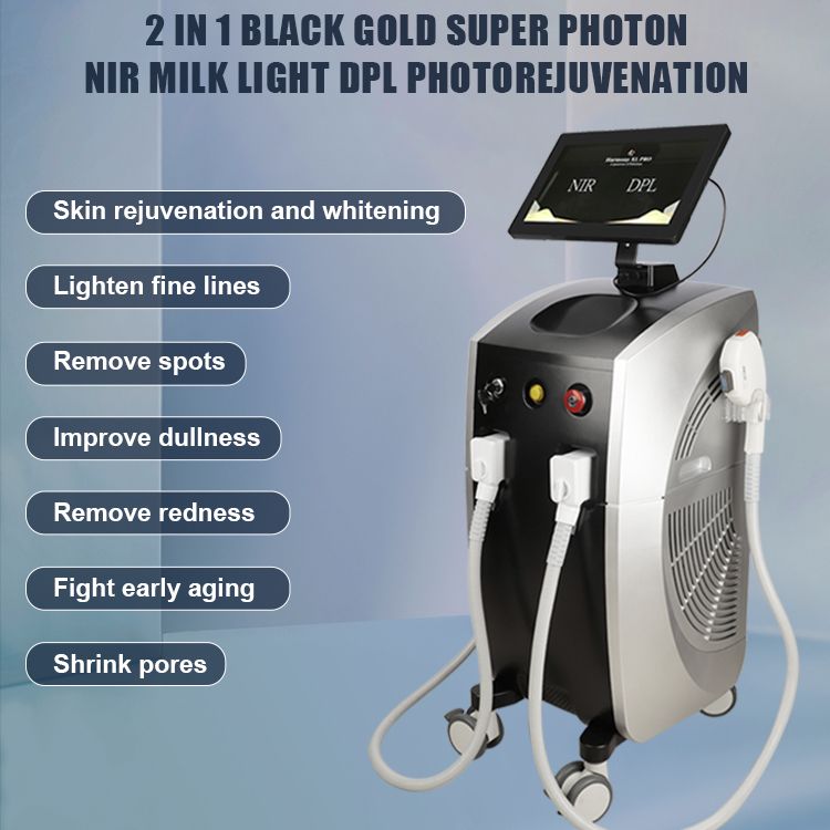 NIR DPL Skin Tightening & Hair Removal Machine