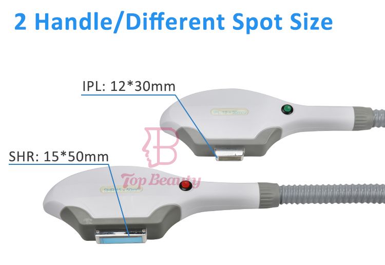 Portable IPL Hair Removal Skin Rejuvenation Machine Handle
