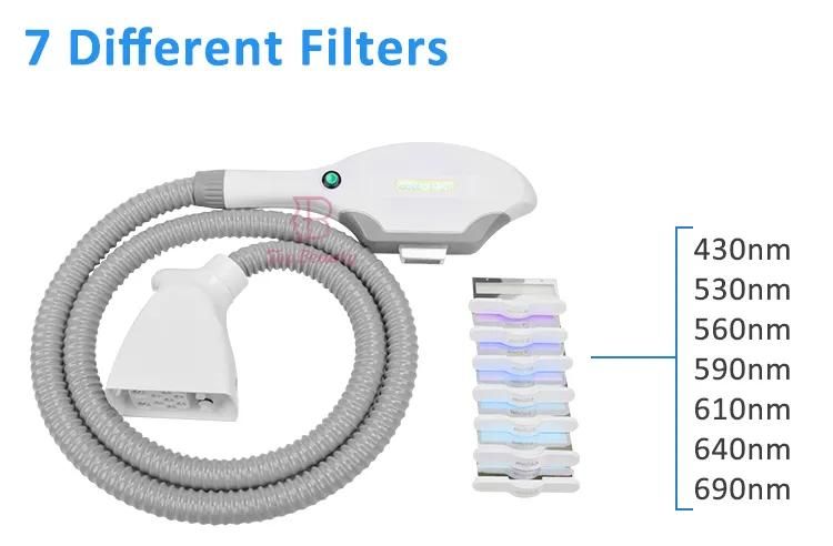 Portable IPL Hair Removal Skin Rejuvenation Machine Filters