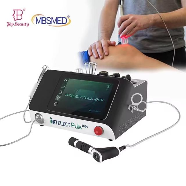Pneumatic Shockwave & Laser 2-IN-1 Therapy Machine