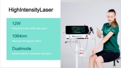 Pneumatic Shockwave & Laser 2-IN-1 Therapy Machine