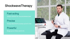 Pneumatic Shockwave & Laser 2-IN-1 Therapy Machine