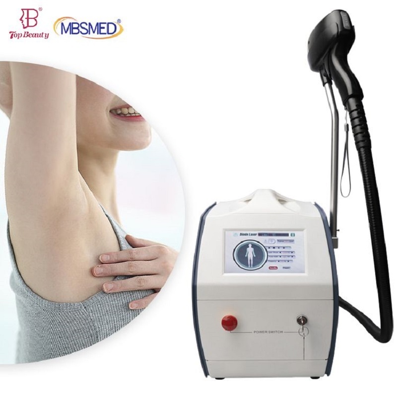 Portable Triple-Wavelength Diode Laser Hair Removal Machine