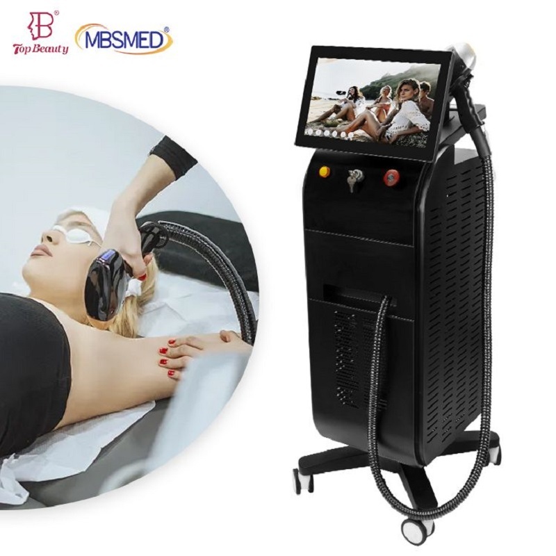 Professional 3 Wavelength Diode Laser Hair Removal Machine