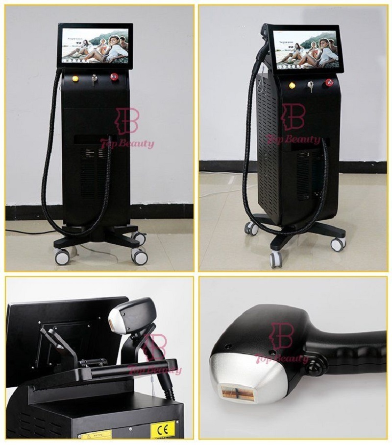 Professional 3 Wavelength Diode Laser Hair Removal Machine