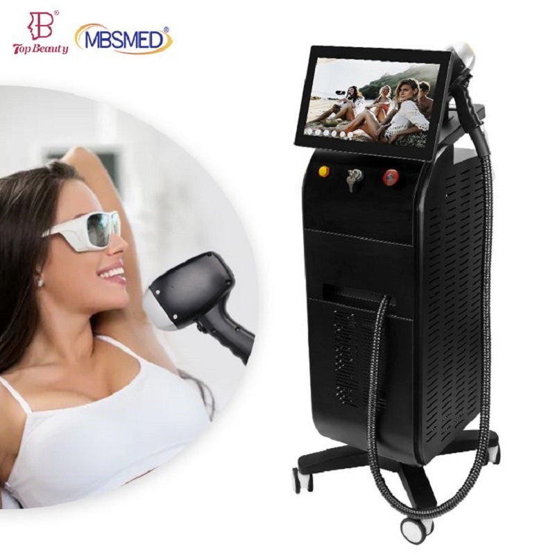 Professional 3 Wavelength Diode Laser Hair Removal Machine