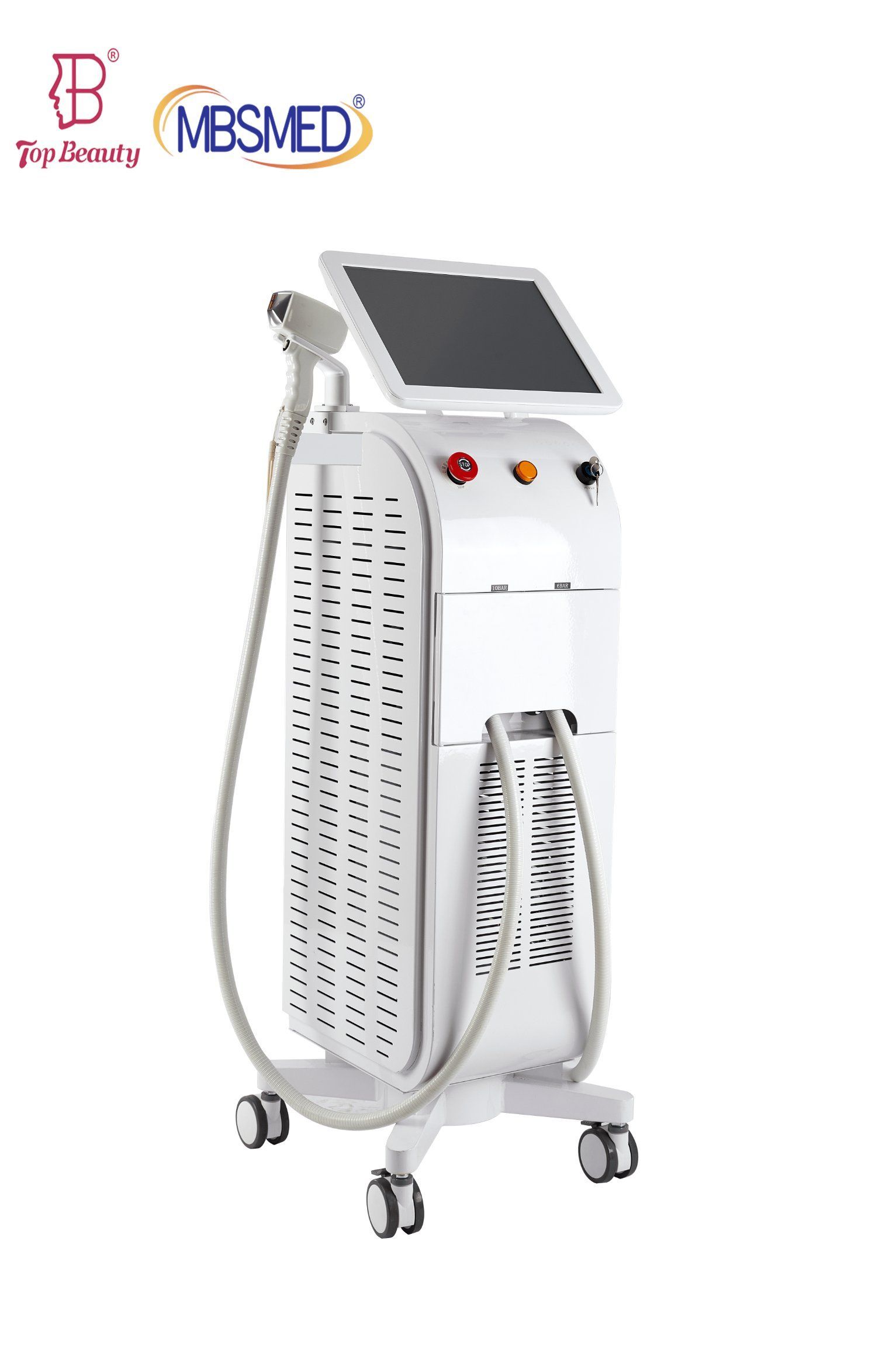 Professional 3 Wavelength Diode Laser Hair Removal Machine