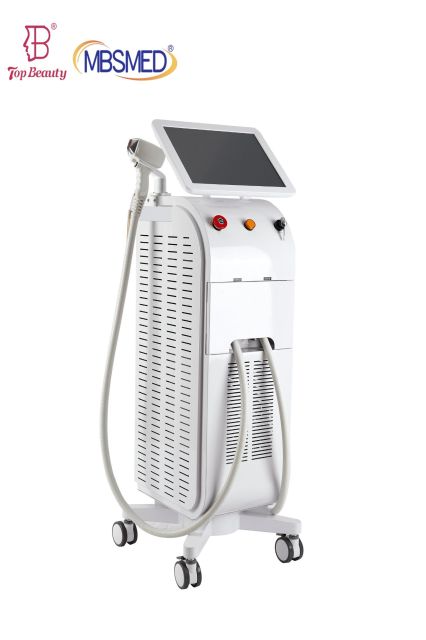 Professional 3 Wavelength Diode Laser Hair Removal Machine