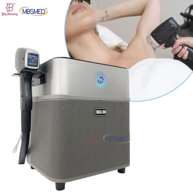 Portable 3 Wavelength Diode Laser Hair Removal Machine