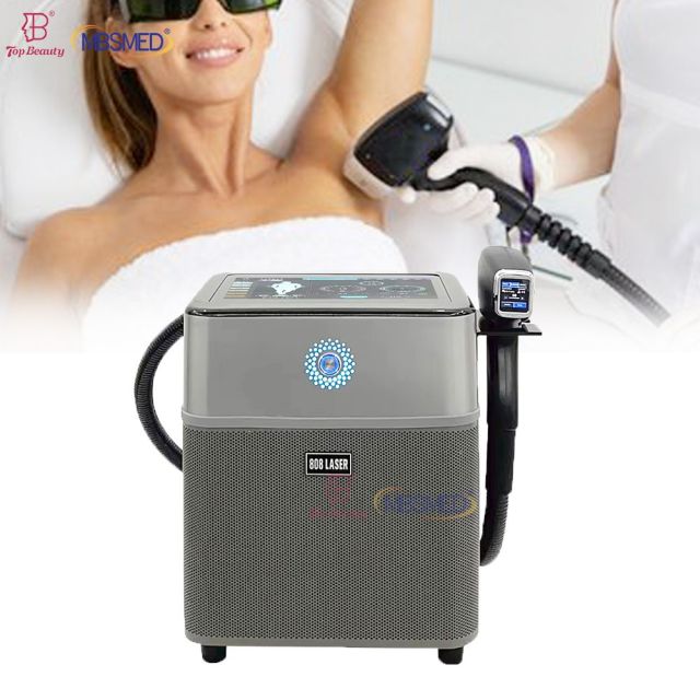 Portable 3 Wavelength Diode Laser Hair Removal Machine