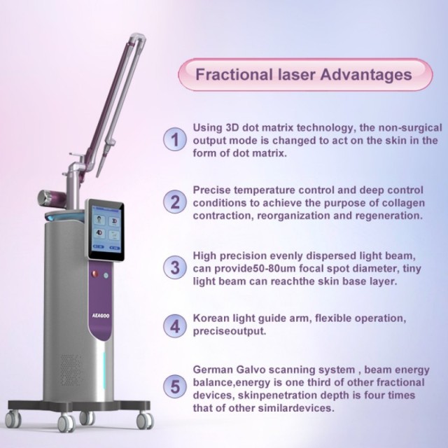 Professional Fractional CO2 Laser Machine For Vaginal Tightening Scar Removal