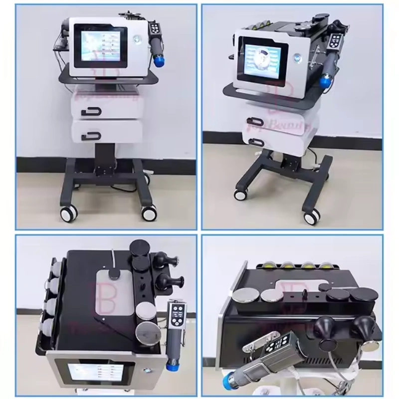 3 IN 1 Shockwave & EMS & Tecar Therapy Machine