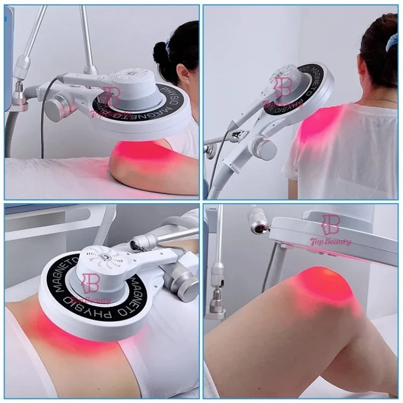 Magnetic therapy combined with near-infrared laser therapy