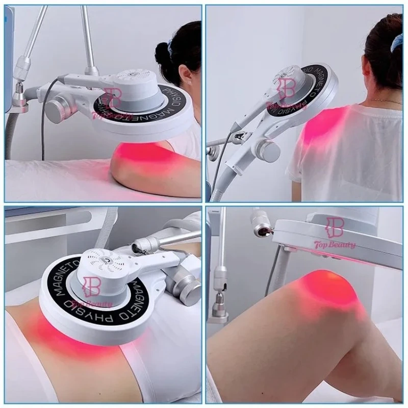3-In-1 Magnetic Shockwave Near-lnfrared Laser Physiotherapy Machine for Pain Management