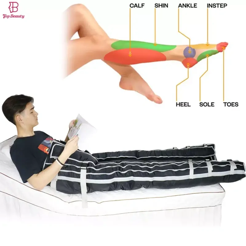 Professional Pressotherapy Massage Lymphatic Drainage Suit Air Pressure Slimming Machine