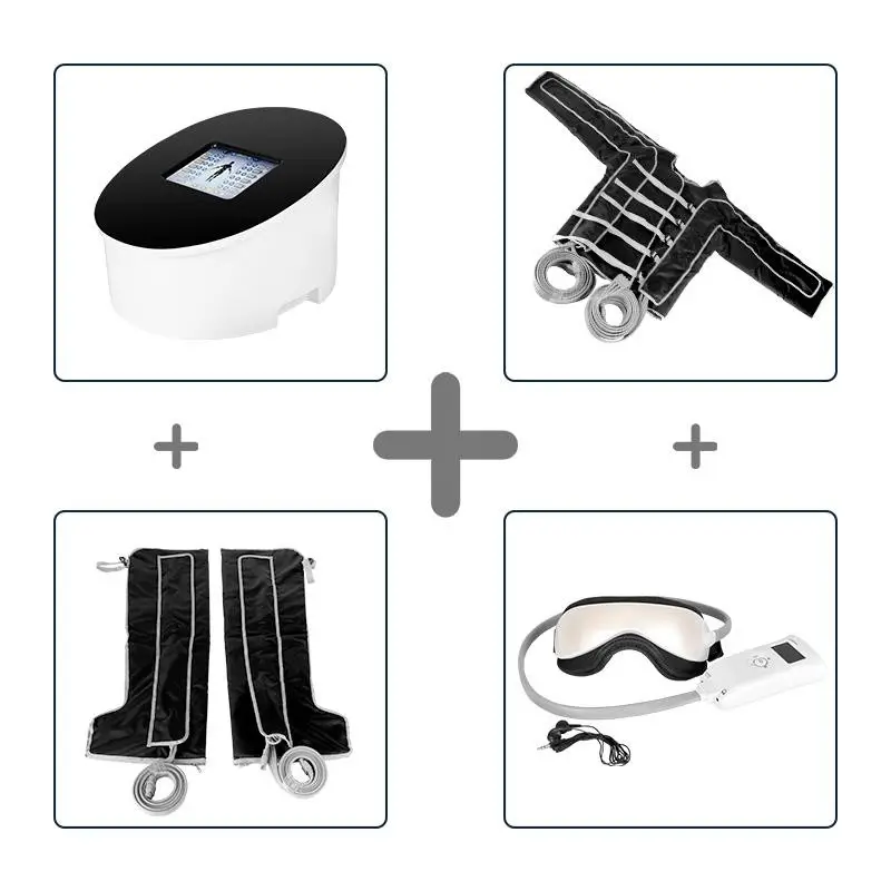 Pressotherapy Lymphatic Drainage Machine Details Display