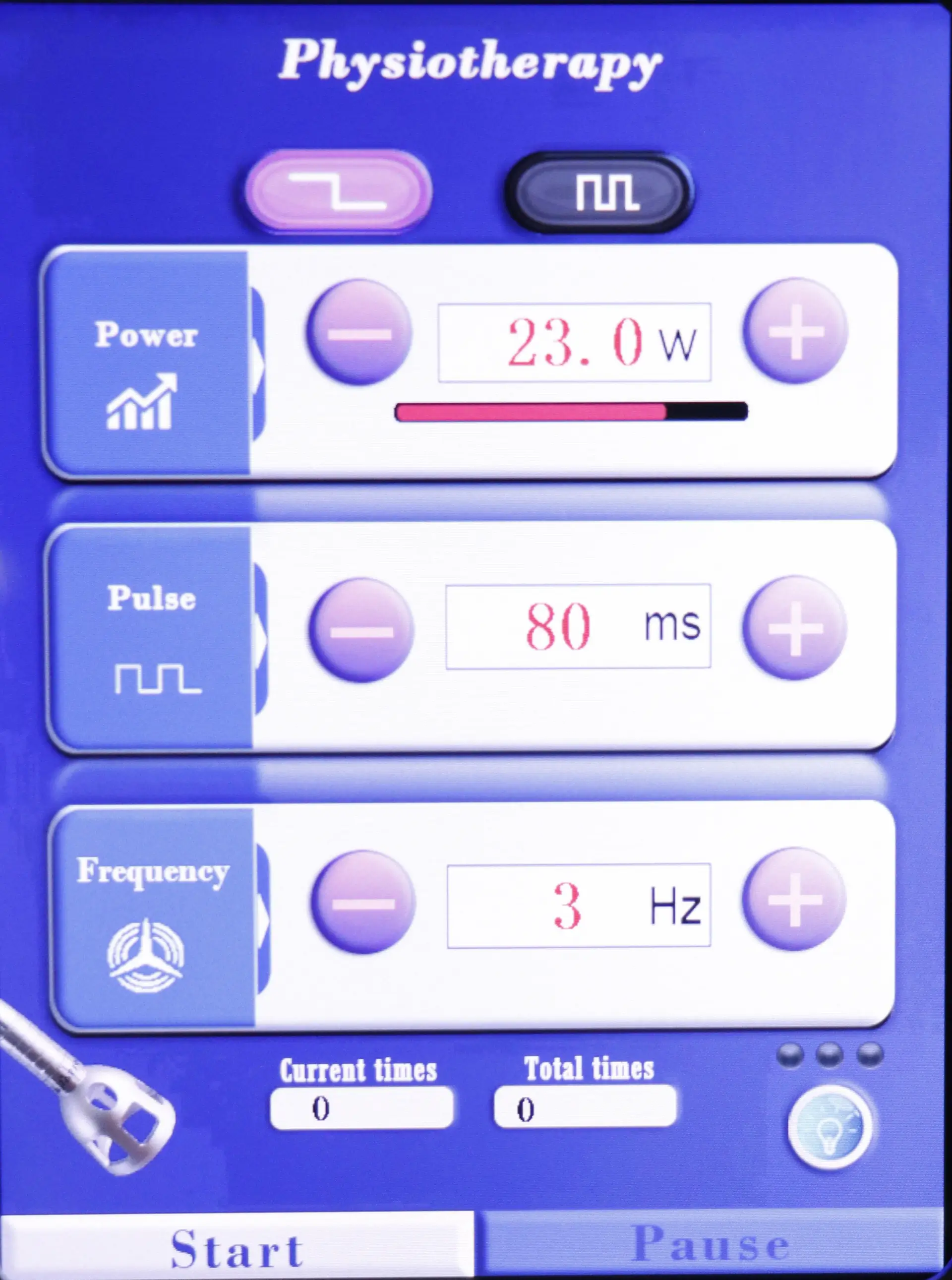 980nm Physical Laser Therapy software