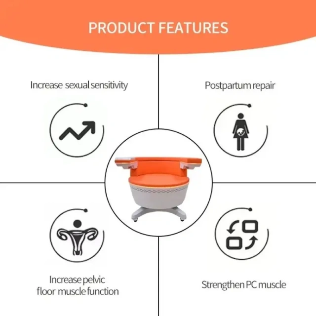 Pelvic Floor Machine kegel Chair for Pelvic Wall Stimulator Incontinence Treatment
