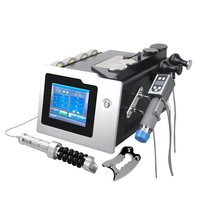 5 in 1 shockwave tecar EMS physiotherapy machine