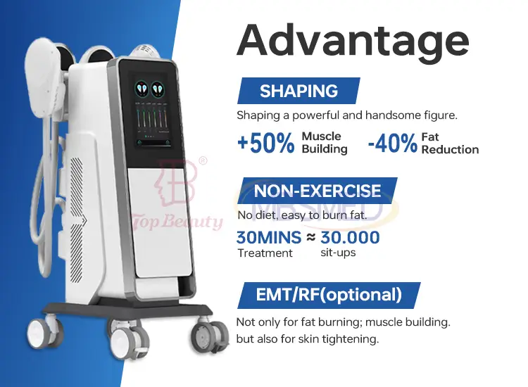 EMS Sculpting Machine  Effective Fat Reduction