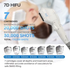 2-in-1 7D HIFU Thermage RF Face and Body Tighten Machine