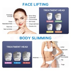 2-in-1 7D HIFU Thermage RF Face and Body Tighten Machine